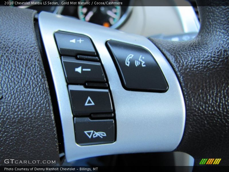 Gold Mist Metallic / Cocoa/Cashmere 2010 Chevrolet Malibu LS Sedan