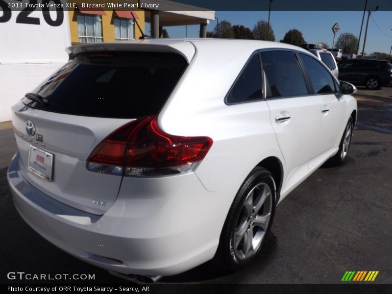 Blizzard White Pearl / Ivory 2013 Toyota Venza XLE