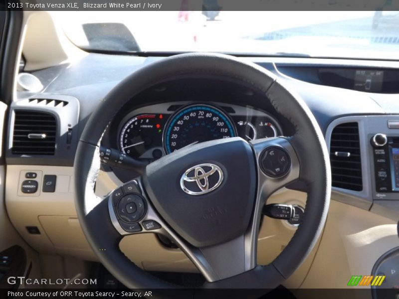 Blizzard White Pearl / Ivory 2013 Toyota Venza XLE