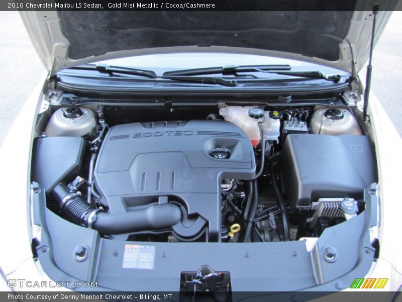 Gold Mist Metallic / Cocoa/Cashmere 2010 Chevrolet Malibu LS Sedan