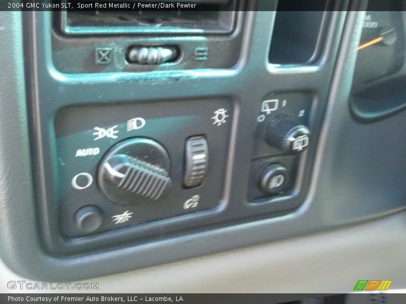 Controls of 2004 Yukon SLT
