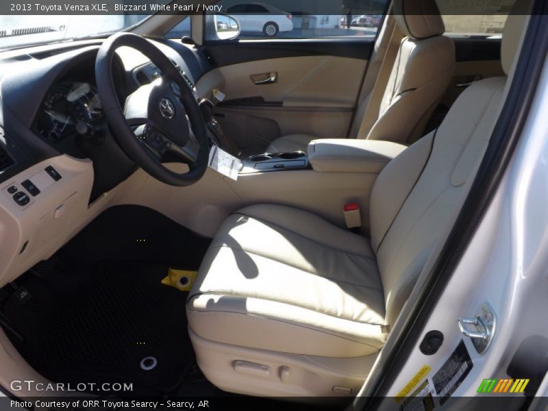 Blizzard White Pearl / Ivory 2013 Toyota Venza XLE