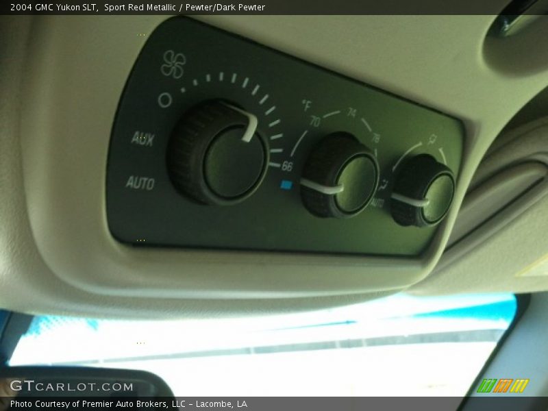Sport Red Metallic / Pewter/Dark Pewter 2004 GMC Yukon SLT