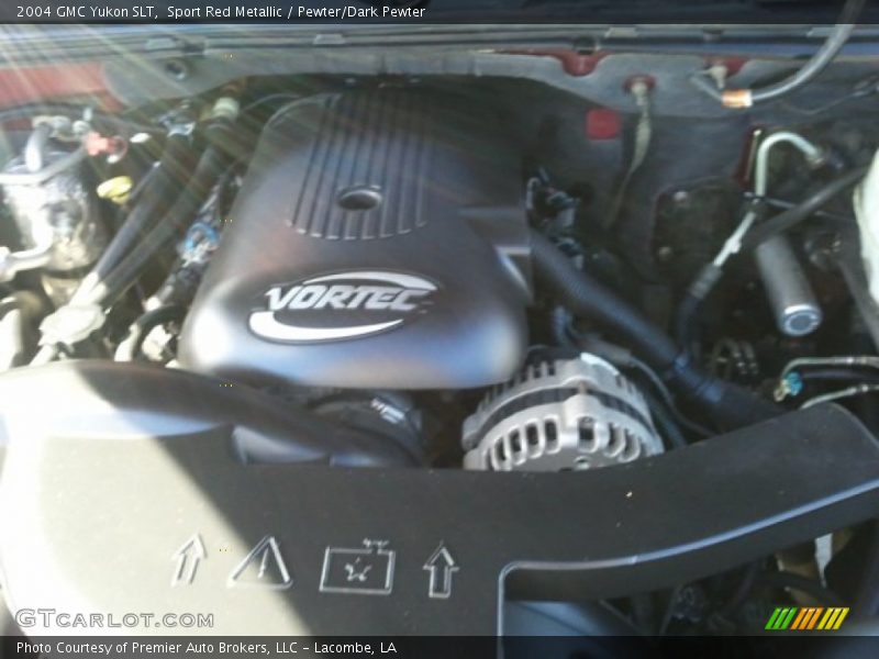 Sport Red Metallic / Pewter/Dark Pewter 2004 GMC Yukon SLT