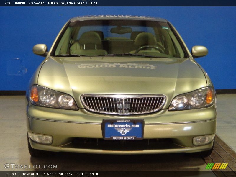 Millenium Jade Green / Beige 2001 Infiniti I 30 Sedan