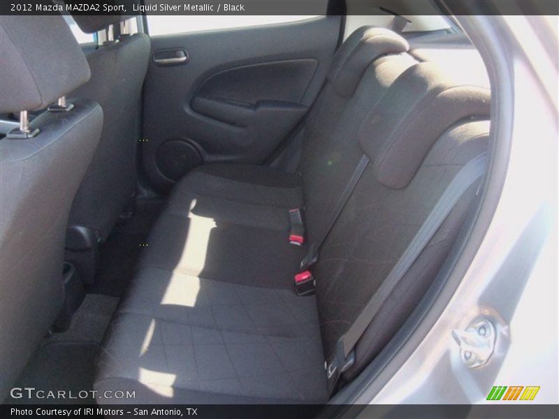 Liquid Silver Metallic / Black 2012 Mazda MAZDA2 Sport