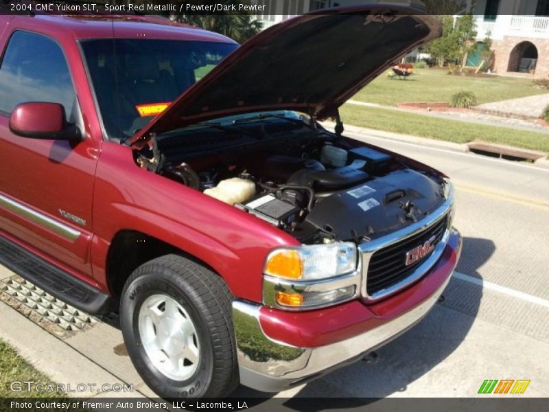Sport Red Metallic / Pewter/Dark Pewter 2004 GMC Yukon SLT