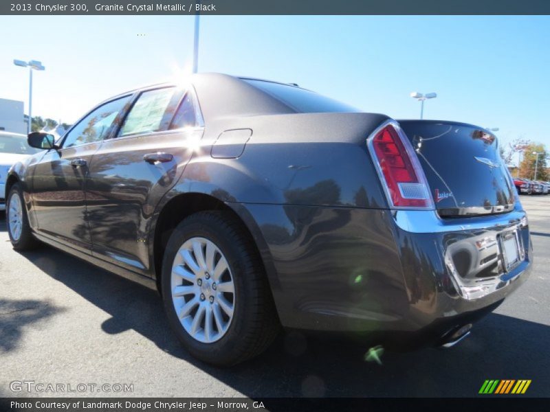 Granite Crystal Metallic / Black 2013 Chrysler 300