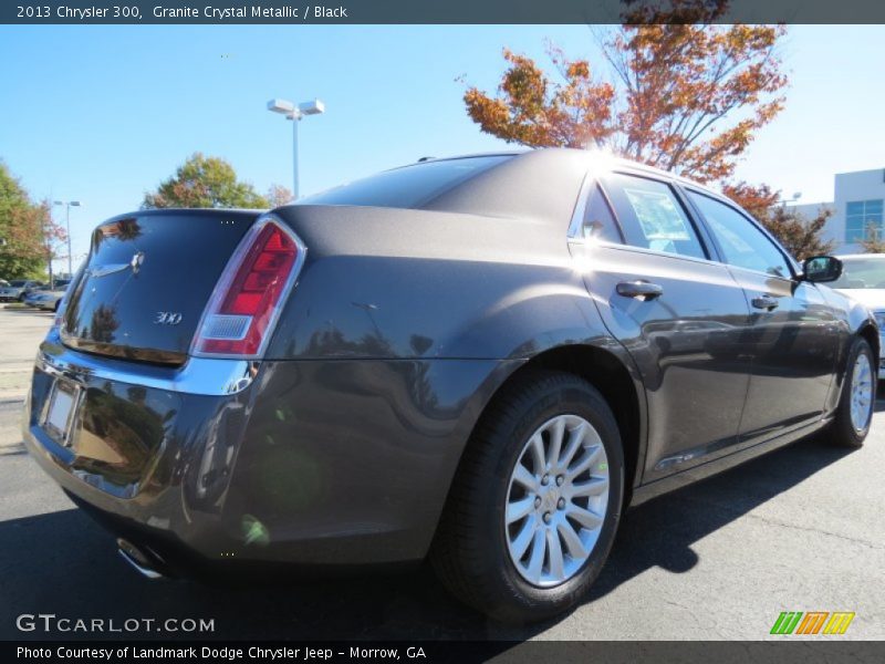 Granite Crystal Metallic / Black 2013 Chrysler 300