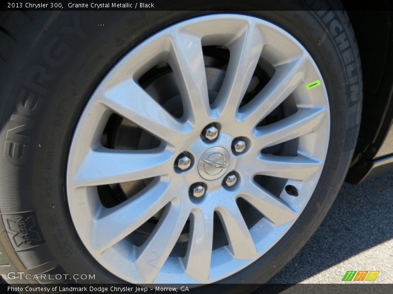 Granite Crystal Metallic / Black 2013 Chrysler 300