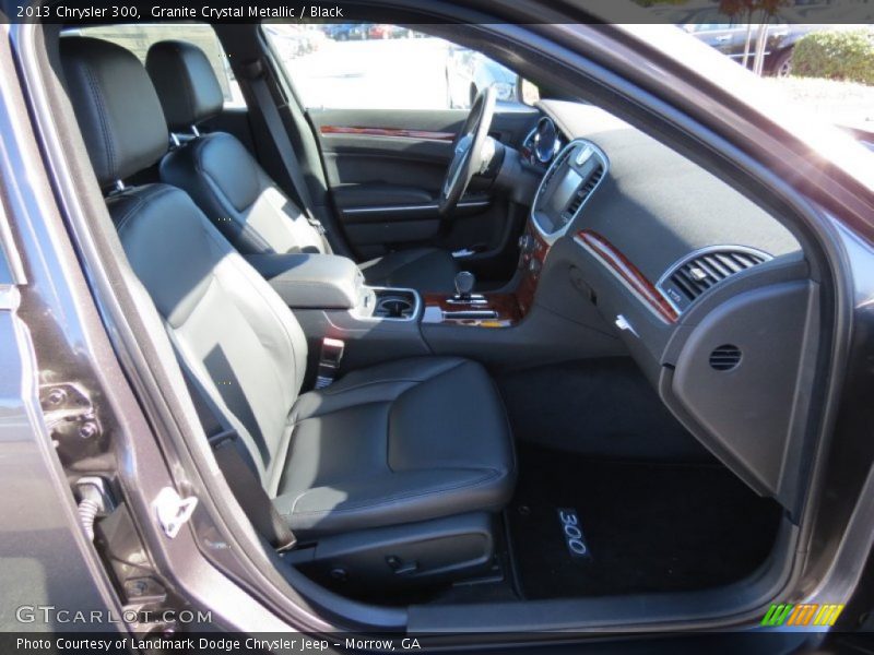 Granite Crystal Metallic / Black 2013 Chrysler 300