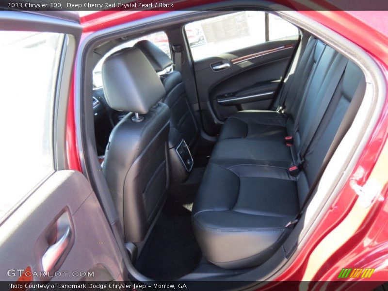 Deep Cherry Red Crystal Pearl / Black 2013 Chrysler 300