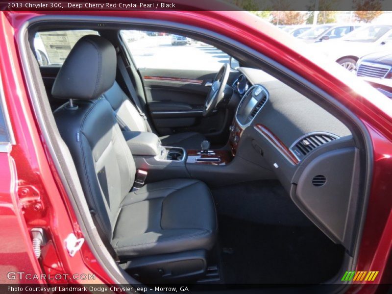 Deep Cherry Red Crystal Pearl / Black 2013 Chrysler 300