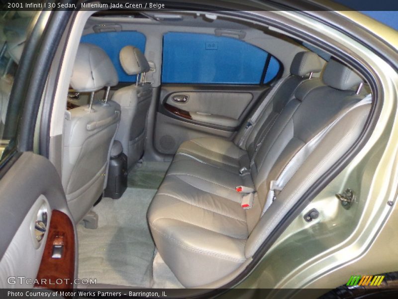 Millenium Jade Green / Beige 2001 Infiniti I 30 Sedan