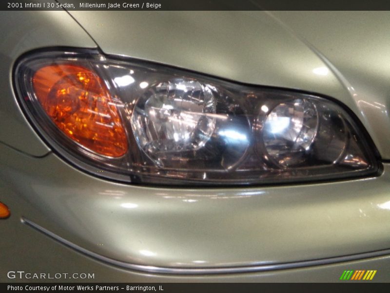 Millenium Jade Green / Beige 2001 Infiniti I 30 Sedan
