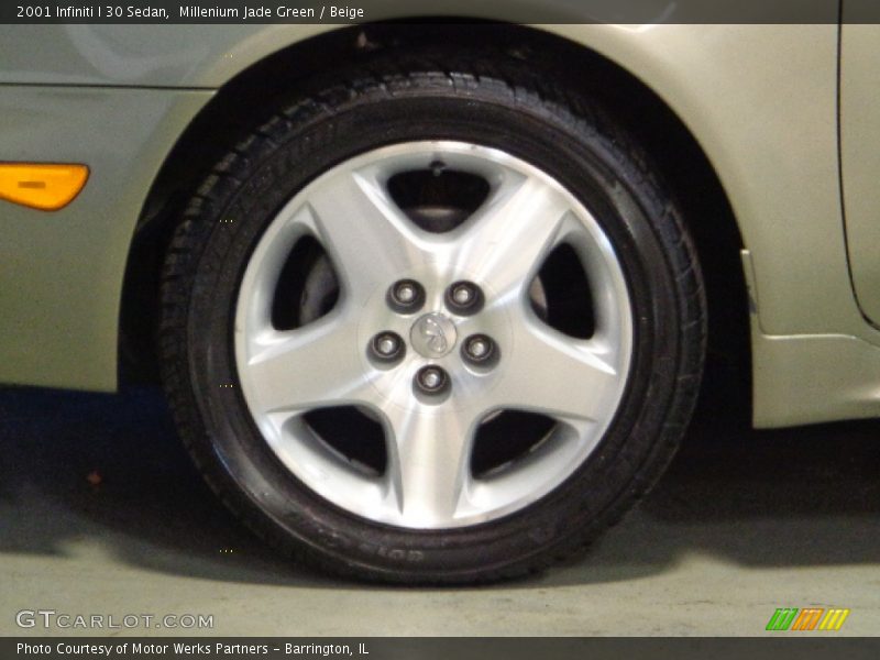 Millenium Jade Green / Beige 2001 Infiniti I 30 Sedan