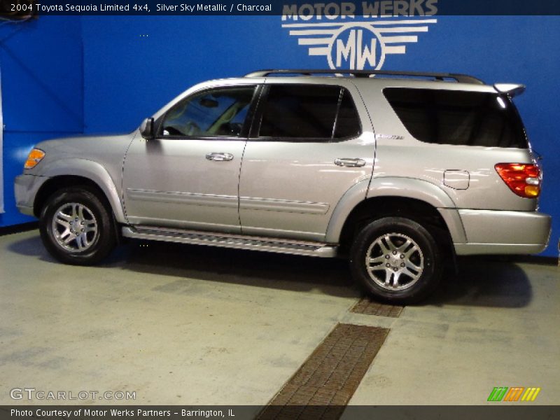 Silver Sky Metallic / Charcoal 2004 Toyota Sequoia Limited 4x4