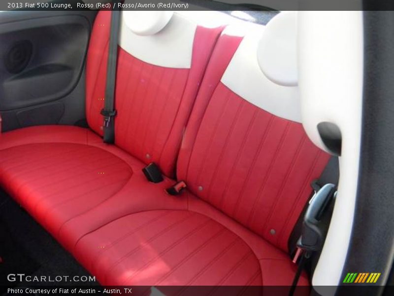 Rear Seat of 2013 500 Lounge