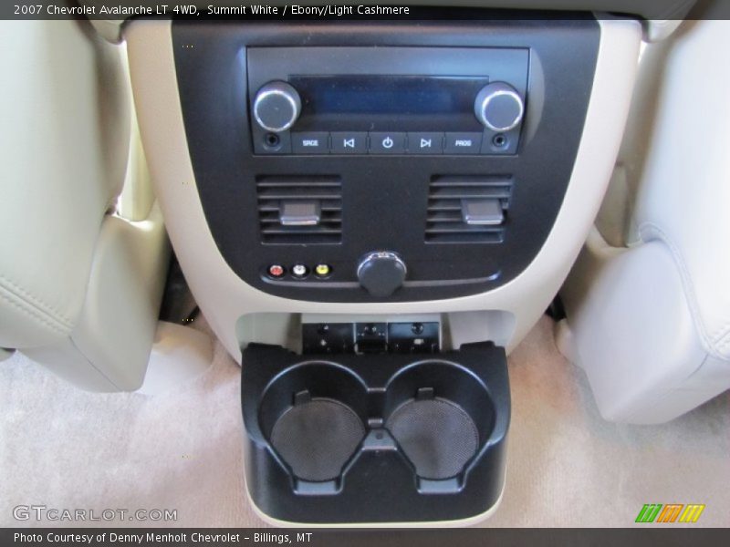 Summit White / Ebony/Light Cashmere 2007 Chevrolet Avalanche LT 4WD