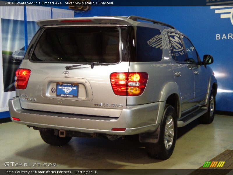Silver Sky Metallic / Charcoal 2004 Toyota Sequoia Limited 4x4