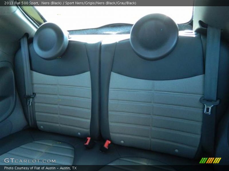 Nero (Black) / Sport Nero/Grigio/Nero (Black/Gray/Black) 2013 Fiat 500 Sport