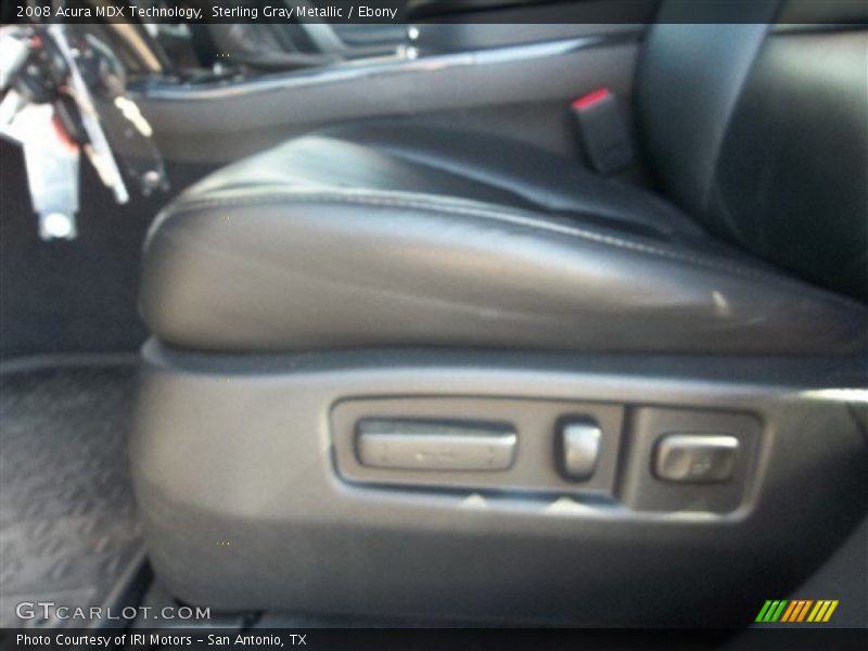 Sterling Gray Metallic / Ebony 2008 Acura MDX Technology