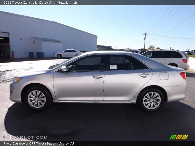 Classic Silver Metallic / Ash 2012 Toyota Camry LE