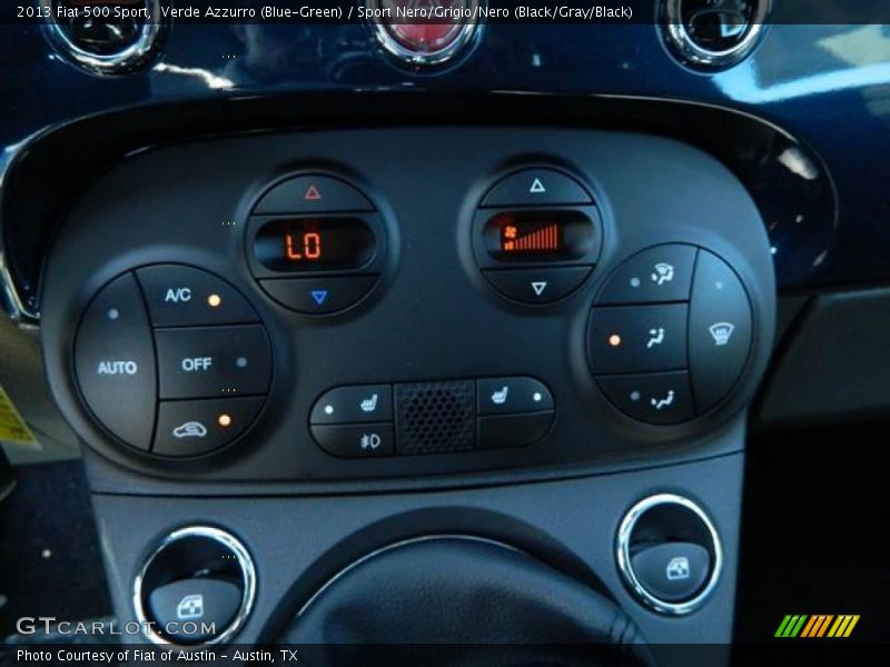 Controls of 2013 500 Sport