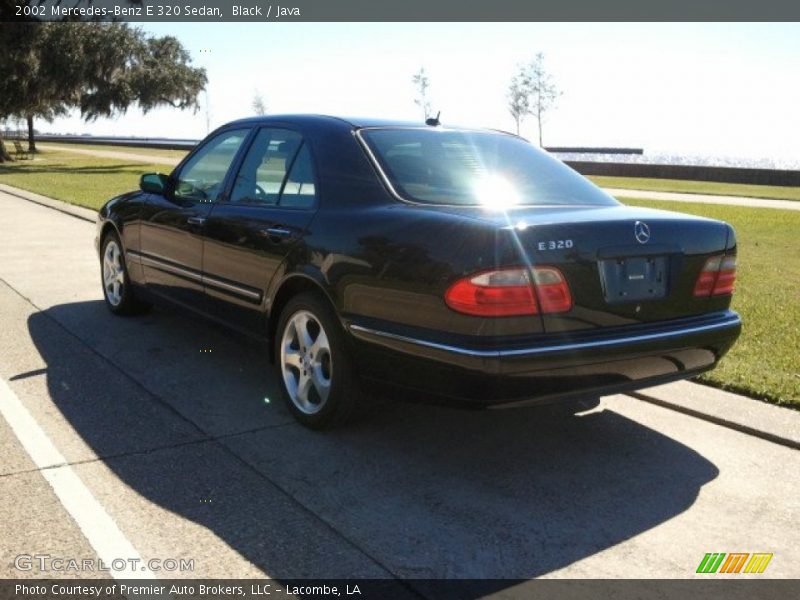 Black / Java 2002 Mercedes-Benz E 320 Sedan