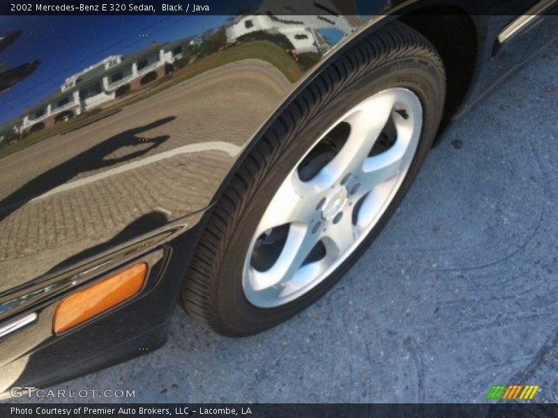 Black / Java 2002 Mercedes-Benz E 320 Sedan