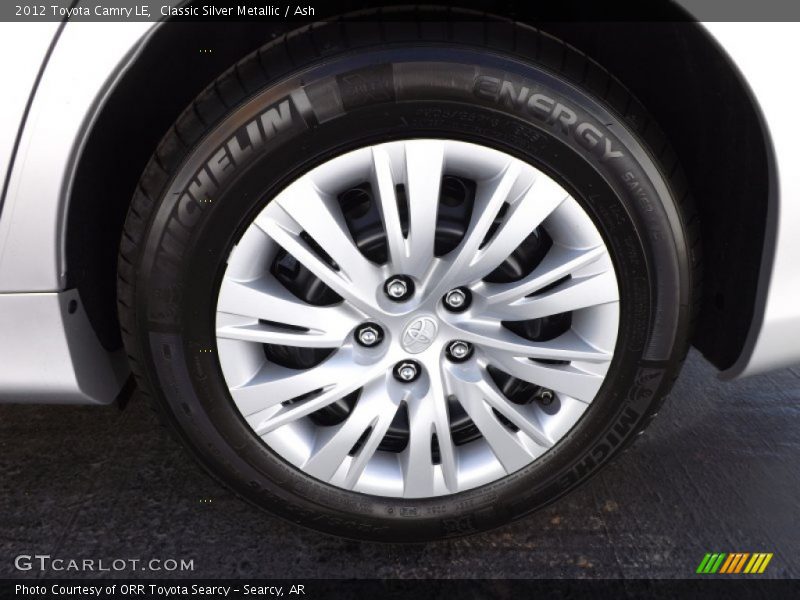 Classic Silver Metallic / Ash 2012 Toyota Camry LE
