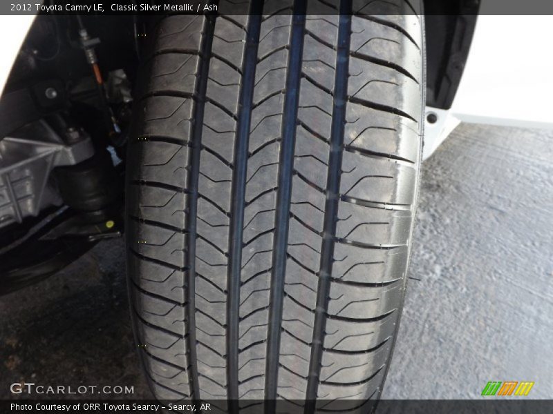 Classic Silver Metallic / Ash 2012 Toyota Camry LE