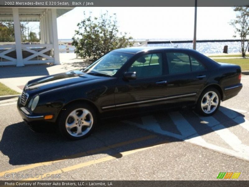 Black / Java 2002 Mercedes-Benz E 320 Sedan