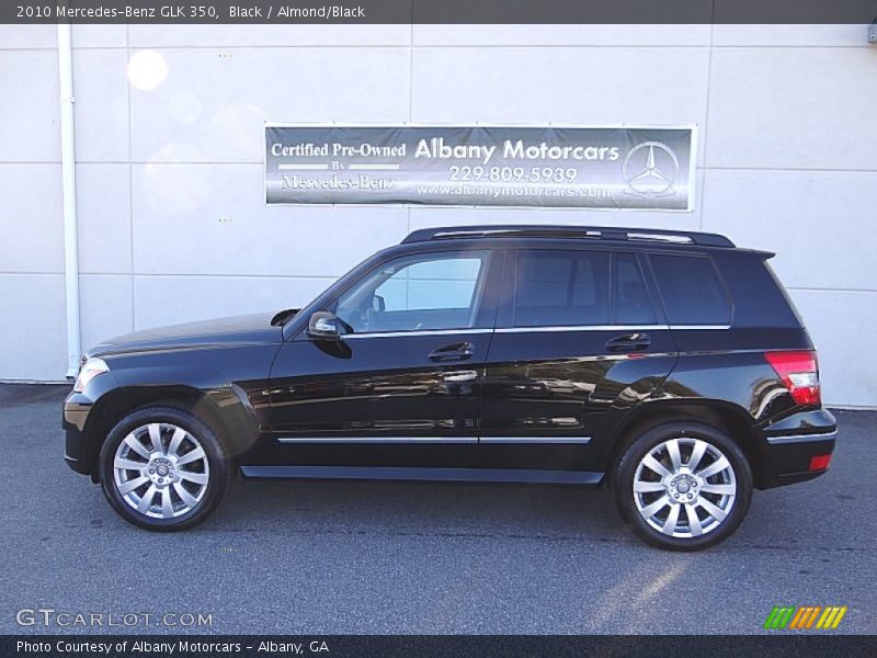 Black / Almond/Black 2010 Mercedes-Benz GLK 350