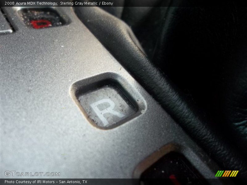 Sterling Gray Metallic / Ebony 2008 Acura MDX Technology