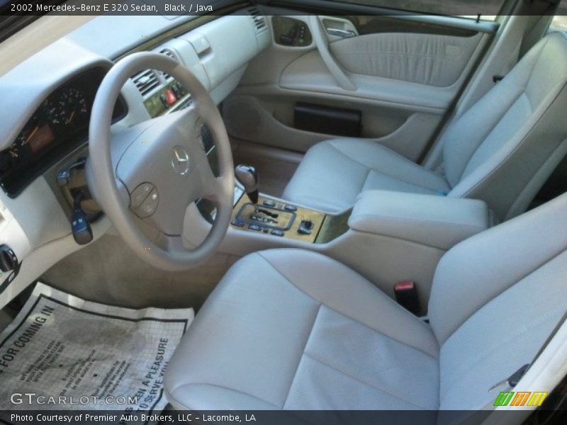 Black / Java 2002 Mercedes-Benz E 320 Sedan