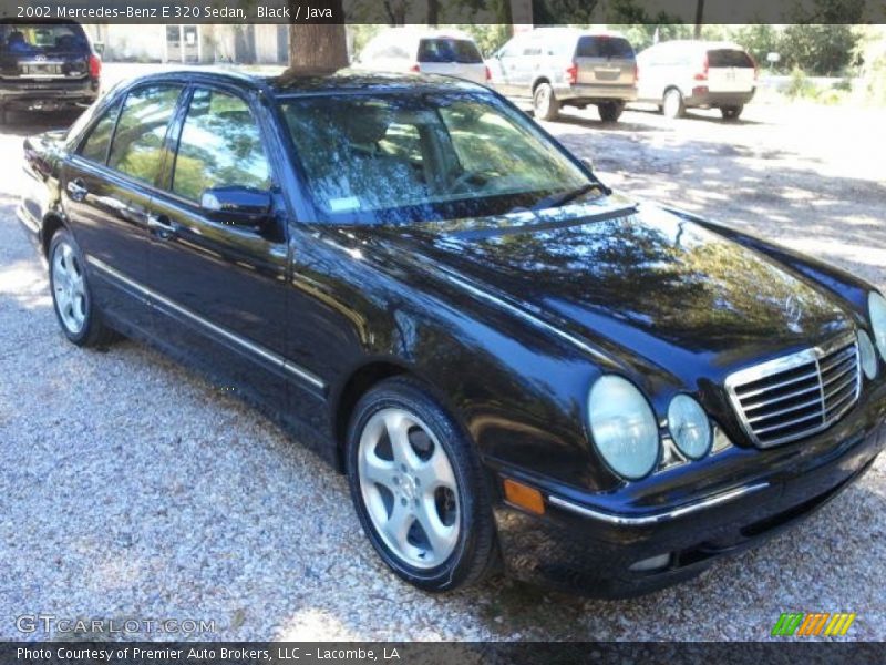 Black / Java 2002 Mercedes-Benz E 320 Sedan