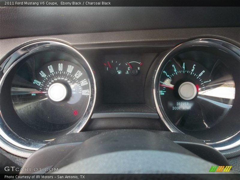 Ebony Black / Charcoal Black 2011 Ford Mustang V6 Coupe