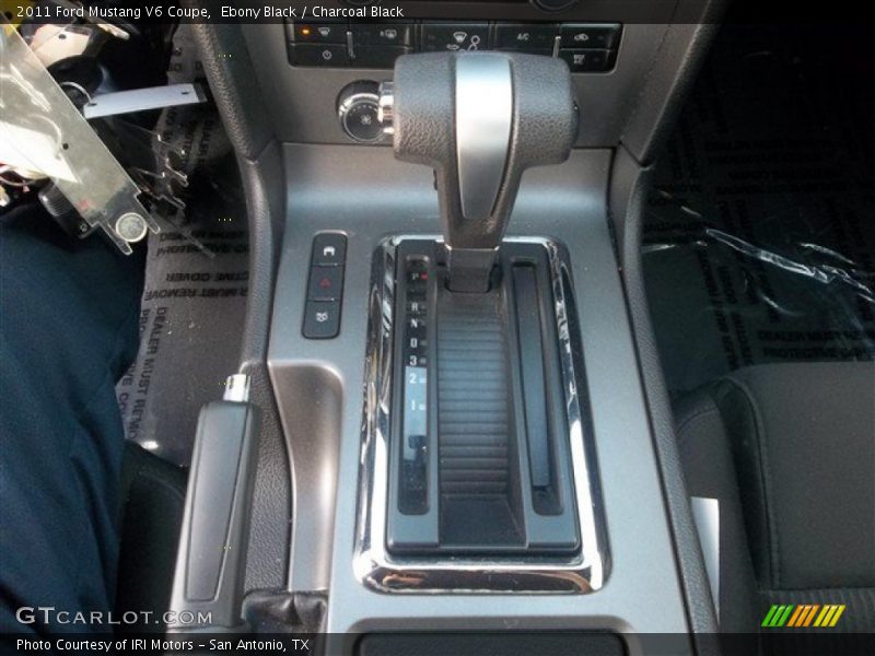 Ebony Black / Charcoal Black 2011 Ford Mustang V6 Coupe