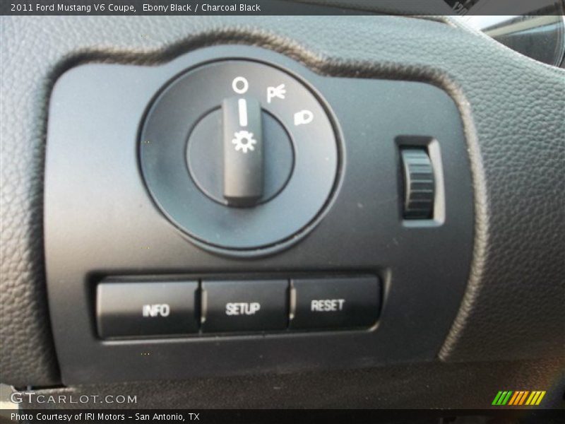 Ebony Black / Charcoal Black 2011 Ford Mustang V6 Coupe