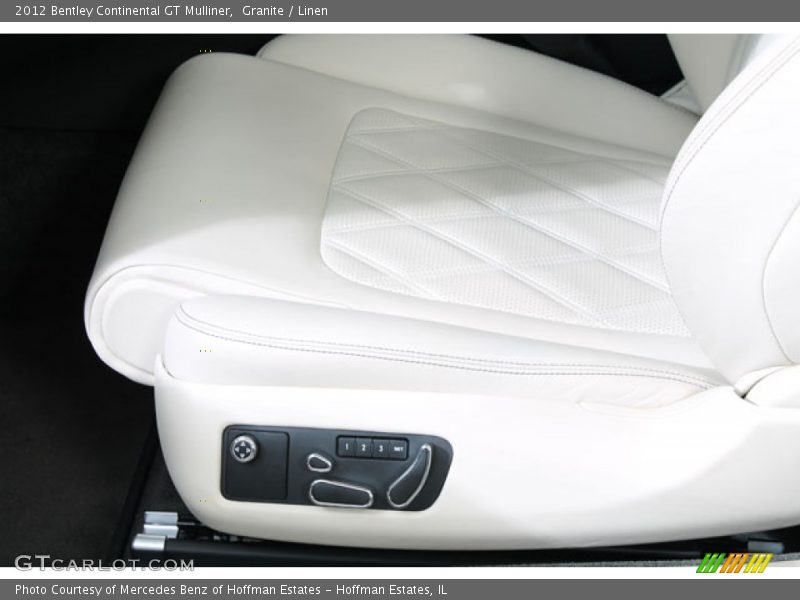 Controls of 2012 Continental GT Mulliner