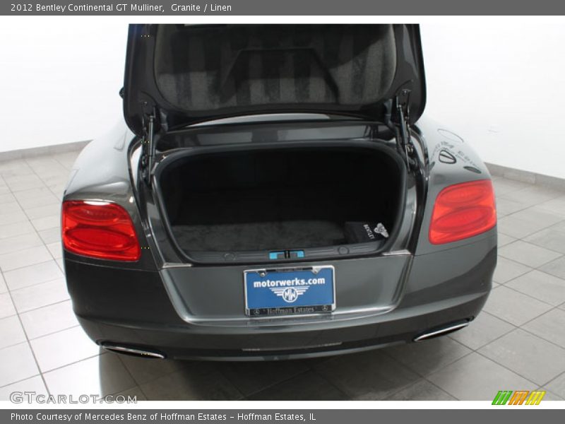 Granite / Linen 2012 Bentley Continental GT Mulliner