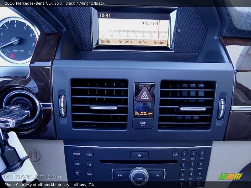 Black / Almond/Black 2010 Mercedes-Benz GLK 350