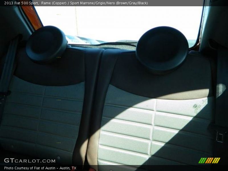 Rame (Copper) / Sport Marrone/Grigio/Nero (Brown/Gray/Black) 2013 Fiat 500 Sport
