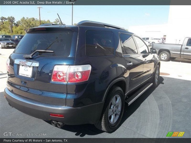 Deep Blue Metallic / Ebony 2008 GMC Acadia SLE