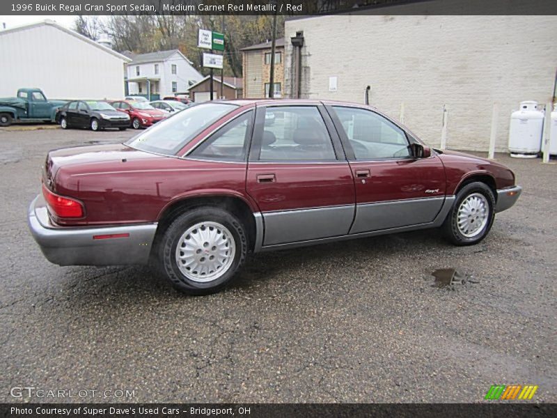  1996 Regal Gran Sport Sedan Medium Garnet Red Metallic