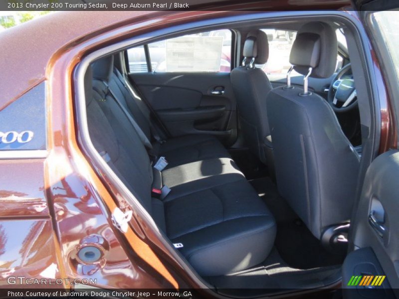 Deep Auburn Pearl / Black 2013 Chrysler 200 Touring Sedan