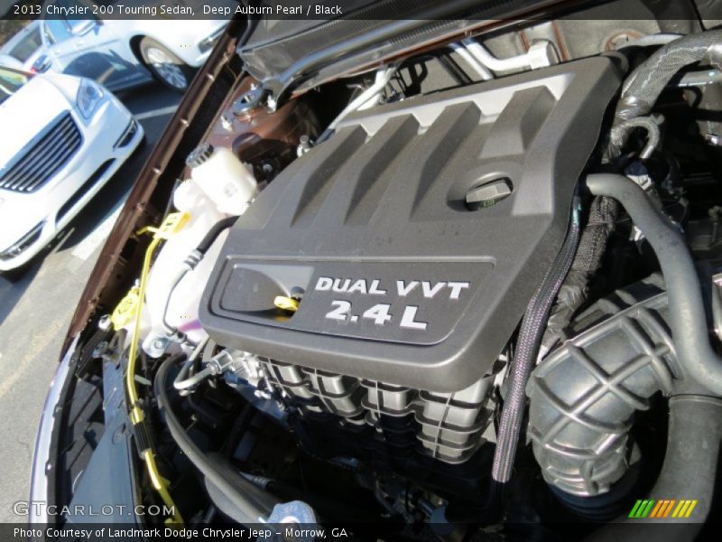 Deep Auburn Pearl / Black 2013 Chrysler 200 Touring Sedan