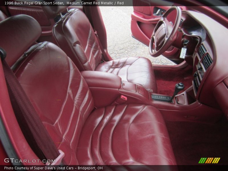  1996 Regal Gran Sport Sedan Red Interior