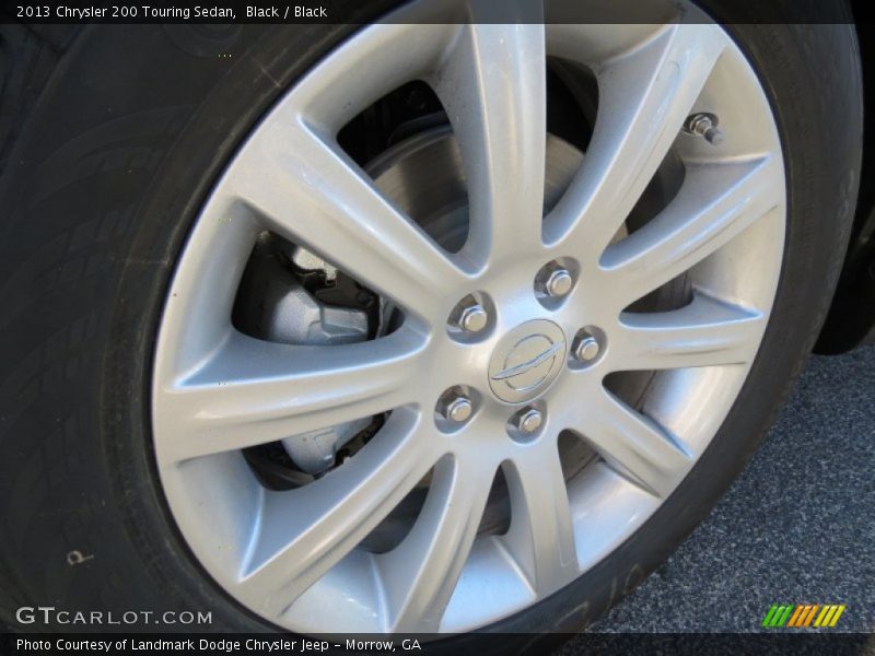 Black / Black 2013 Chrysler 200 Touring Sedan